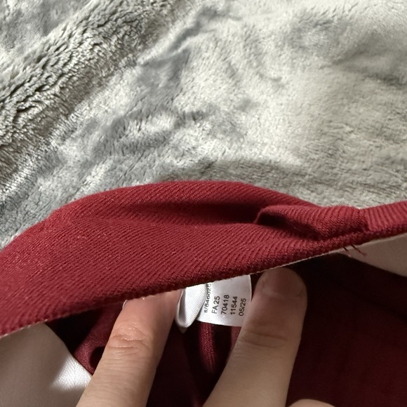 Ann Taylor Pants Womens 8 Red Wide Leg Polyester Viscose Dress Work Business NWT - Picture 10 of 15